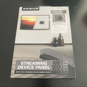 Streaming Device Panel - hide it from sight!